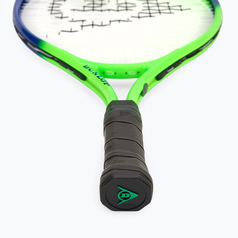 Dětská tenisová raketa Dunlop Tristorm Jr 19 green/blue 3