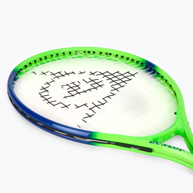 Dětská tenisová raketa Dunlop Tristorm Jr 19 green/blue 5