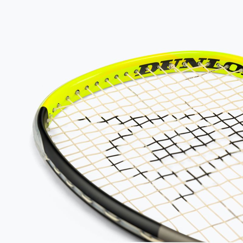 Squashová raketa Dunlop Sq Blackstorm Graphite 5 0 šedo-žlutá 773360 6