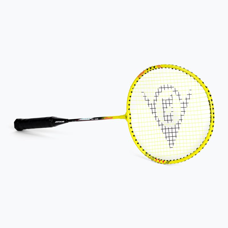 Dunlop Nitro-Star SSX 1.0 4 Player badmintonový set modrá/žlutá 13015340 4