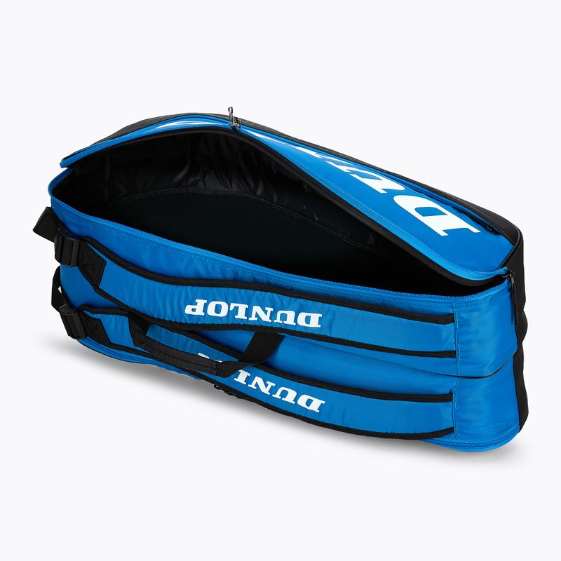 Tenisová taška Dunlop FX-Club 6 RKT black/black 7