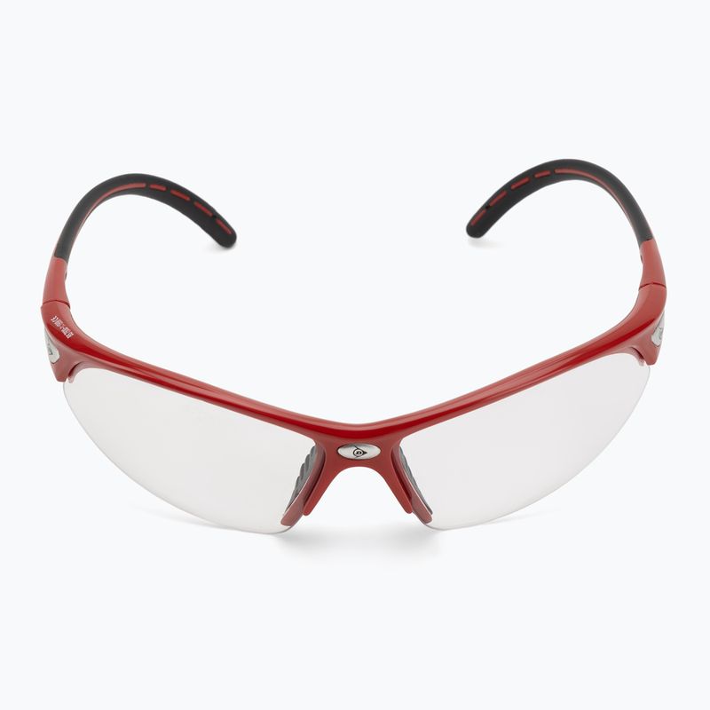 Brýle na squash Dunlop Competition Eyewear Protective red/clear 3