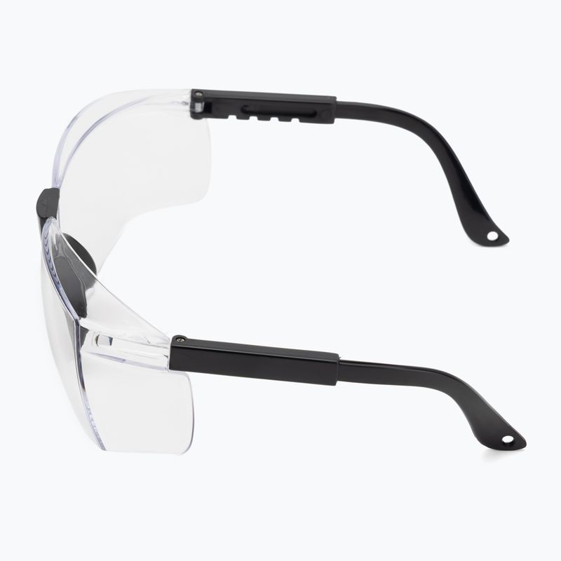 Brýle na squash Dunlop Club Eyewear Protective black/clear 4