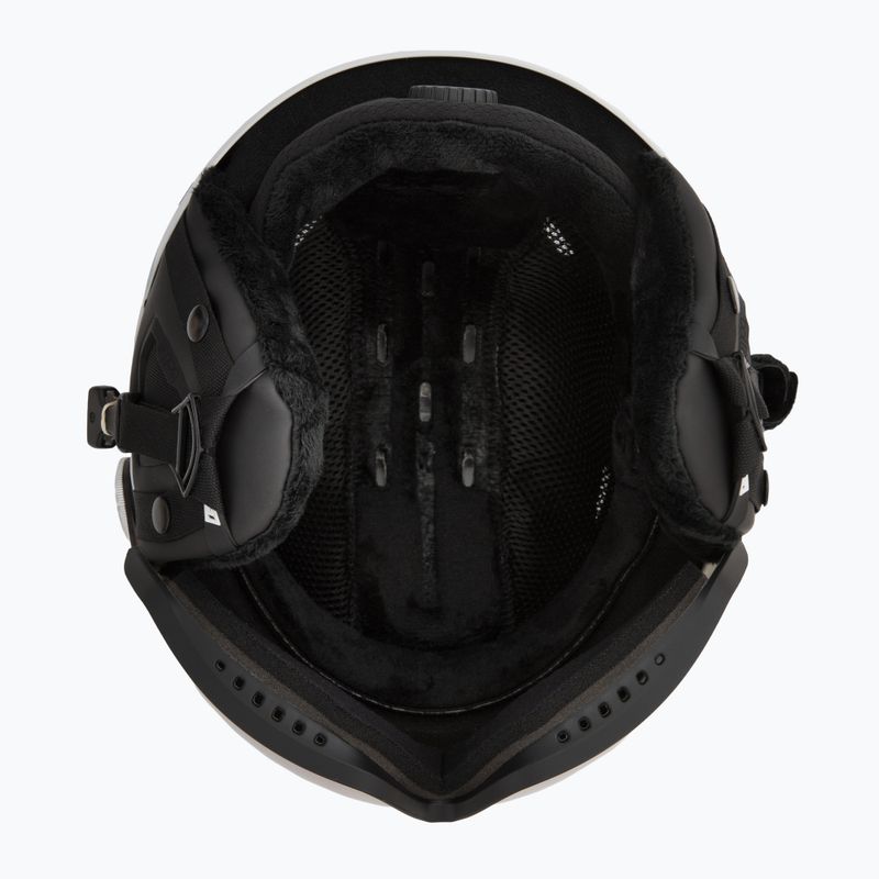 Lyžařská helma  Bollé Might Visor off white matte/brown gun 5