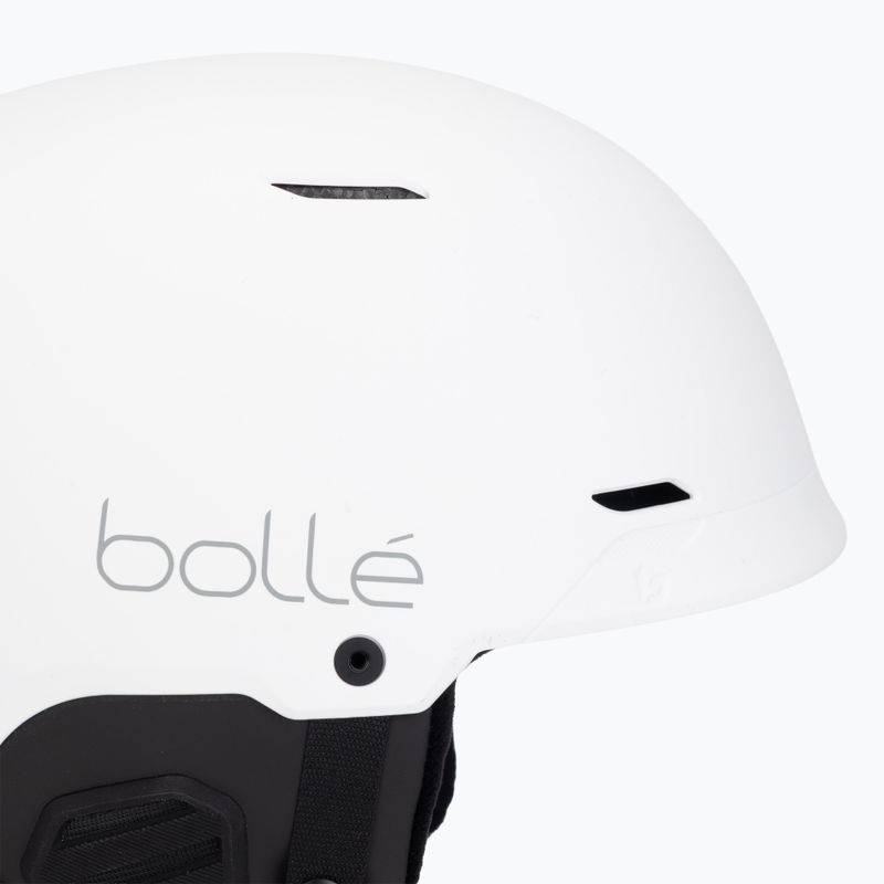 Lyžařská helma  Bollé Mute white matte 7