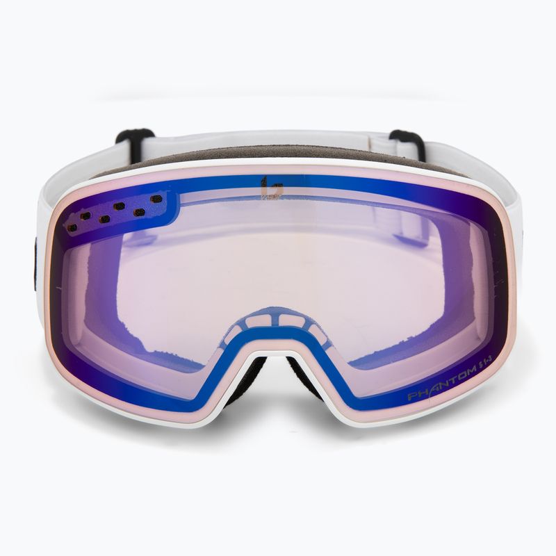 Lyžařské brýle Bollé Nevada Small Off-white Matte/Phantom Vermilion Blue Photochromic 2