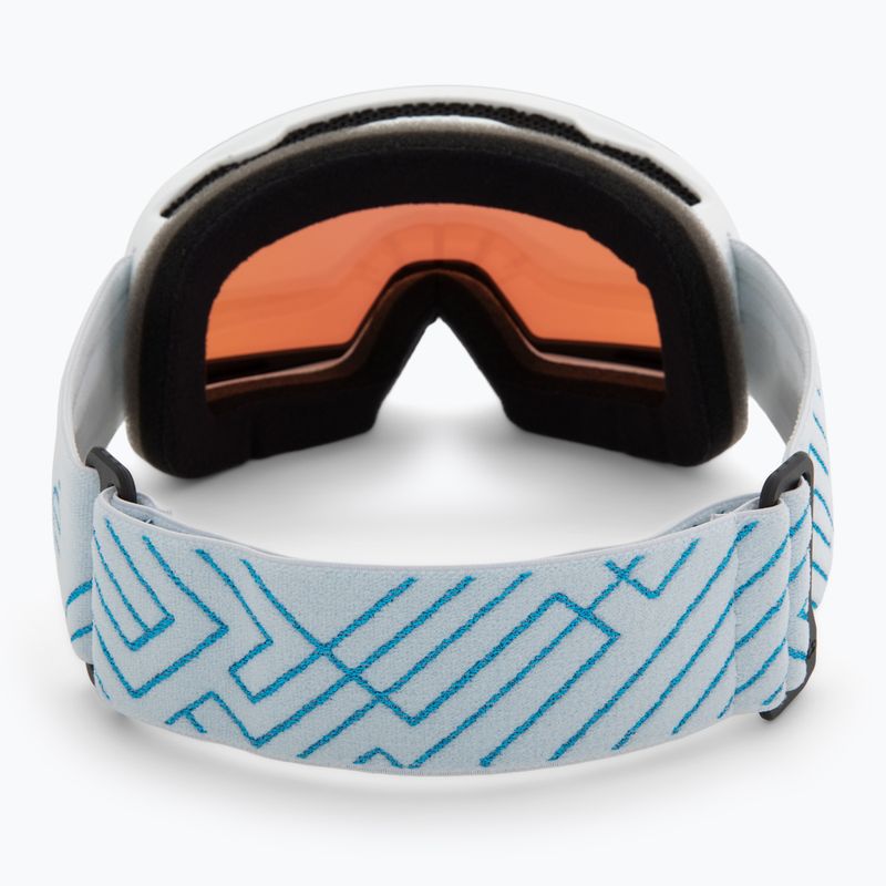 Lyžařské brýle Bollé Nevada Small white metalic blue matte/azure 3