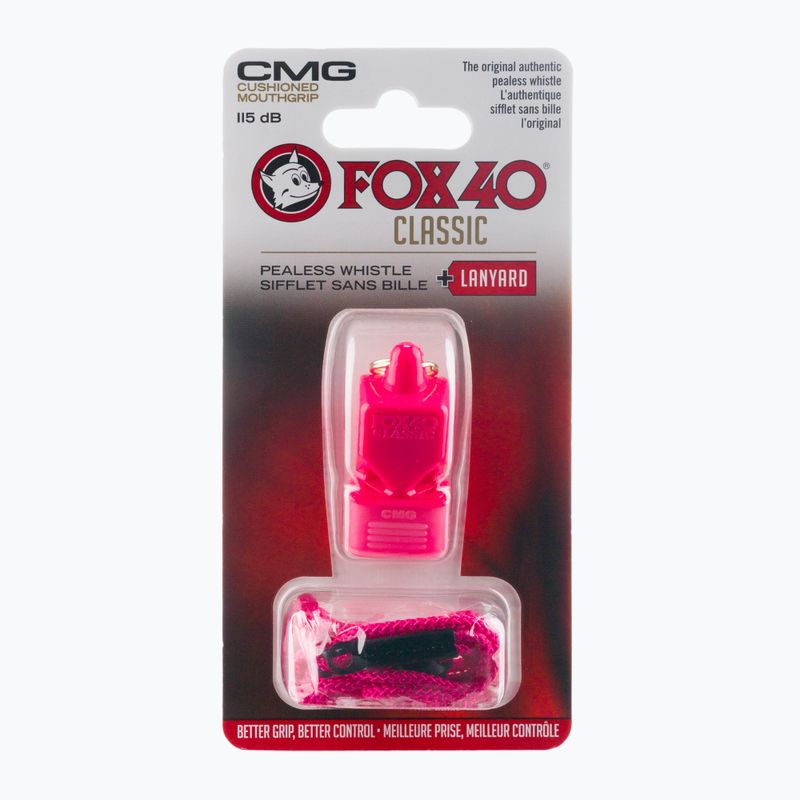 Fox 40 Classic CMG píšťalka růžová 9603 2