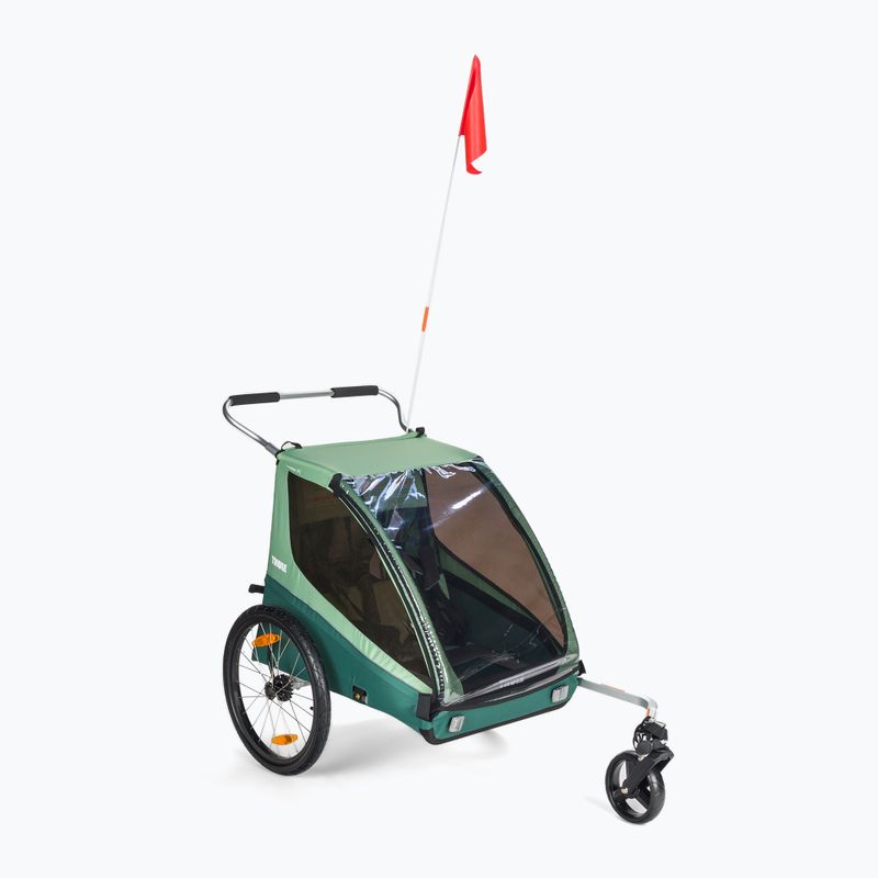 Thule Coaster XT Bike Trailer+Stroll Green 10101820