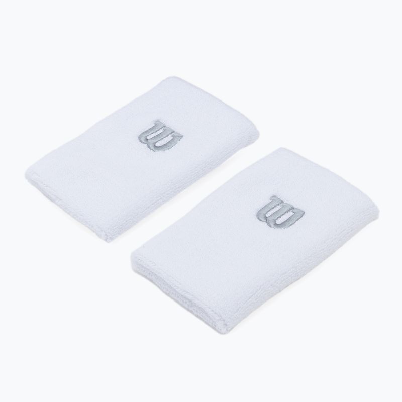 Wilson Extra široký náramek na zápěstí bílý WRA7335