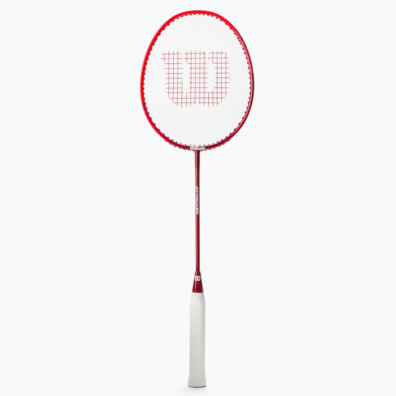 Badmintonová raketa Wilson Attacker červená WR041610H