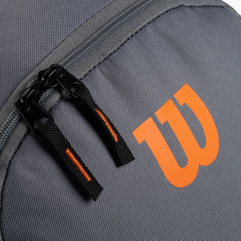 Tenisový batoh Wilson Team Backpack šedý WR8009901 6