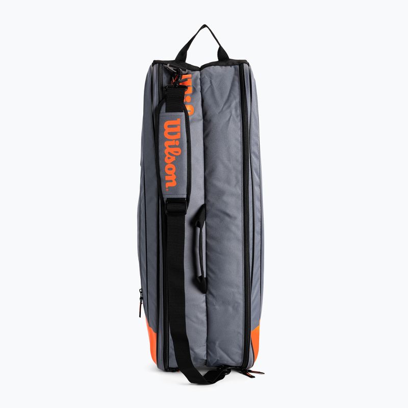 Tenisová taška Wilson Team 6Pk šedá WR8009801 4