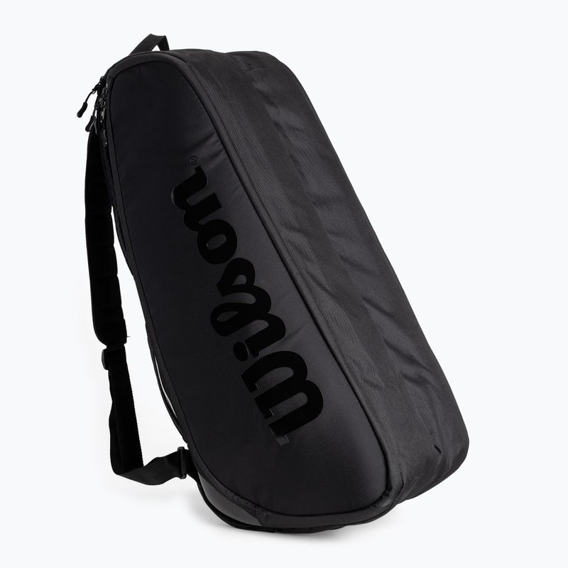 Tenisová taška Wilson Super Tour 9 Pk Pro Staff černá WR8010601 3
