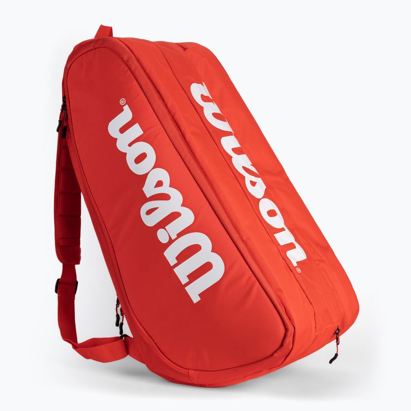 Tenisová taška Wilson Super Tour 15 Pk WR8010301 červená 3