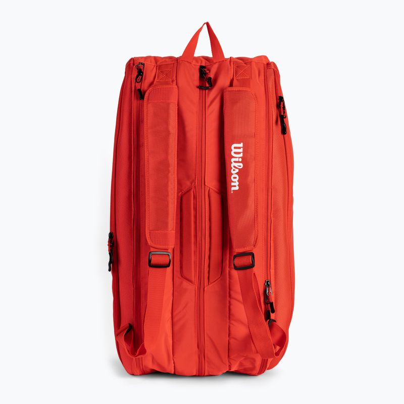 Tenisová taška Wilson Super Tour 15 Pk WR8010301 červená 4