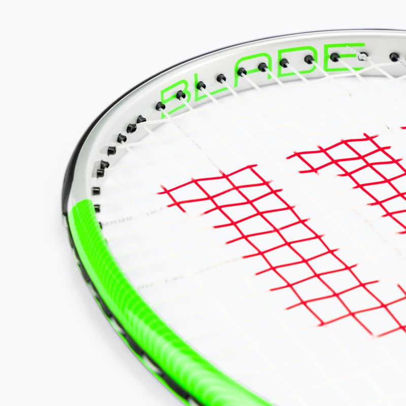 Tenisová raketa Wilson Blade Feel Team 103 bílá WR054810U 6