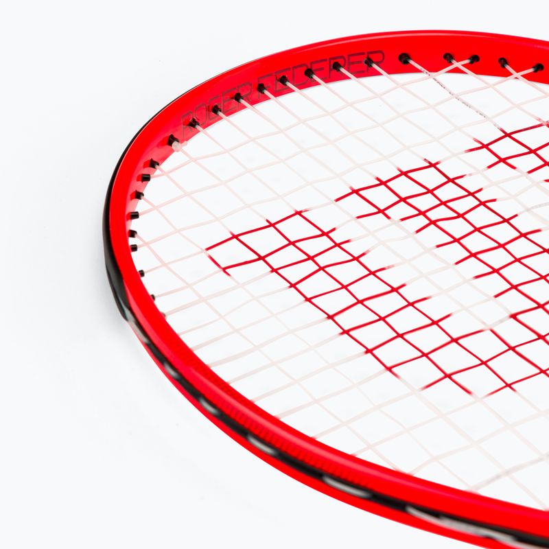 Wilson Roger Federer 23 Half Cvr Tenisová raketa červená WR054210H+ 6
