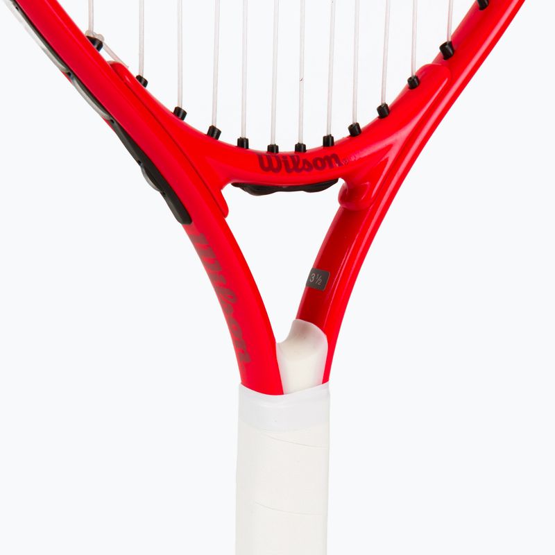 Dětská tenisová raketa Wilson Roger Federer 19 Half Cvr červená WR054010H 4