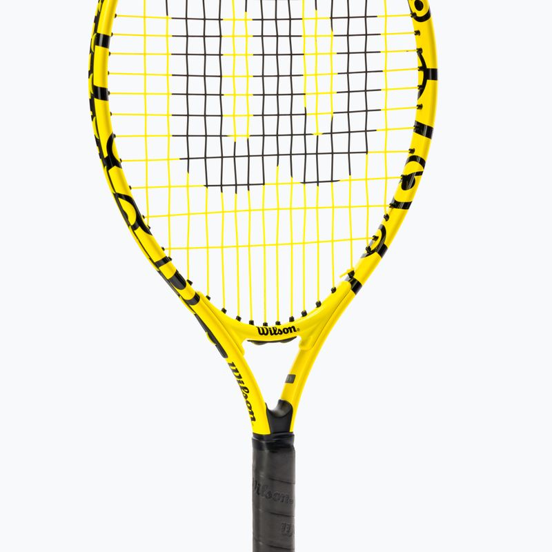 Tenisová raketa Wilson Minions Jr 19 Yellow/Black WR068910H+ 5