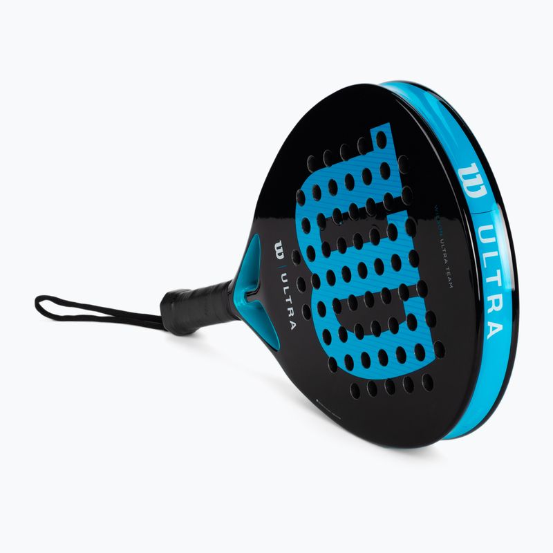 Padelová raketa Wilson Ultra Team V2 černo-modrá WR067011U2 2