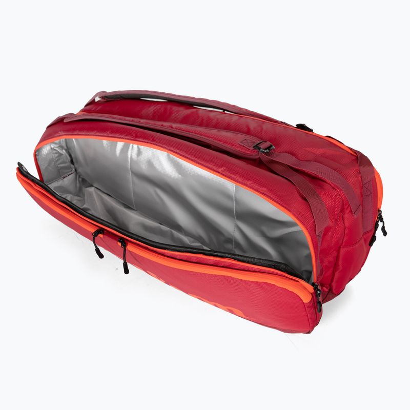 Wilson Tour 12 Pack Maroon Tenisová taška WR8011202001 6