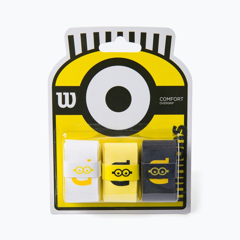Tenisová rukojeť Wilson Minions Overgrip 3Pk barevná WR8408401 2
