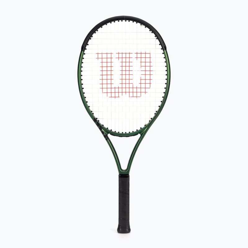 Dětská tenisová raketa Wilson Blade 25 V8.0 černo-zelená WR079310U