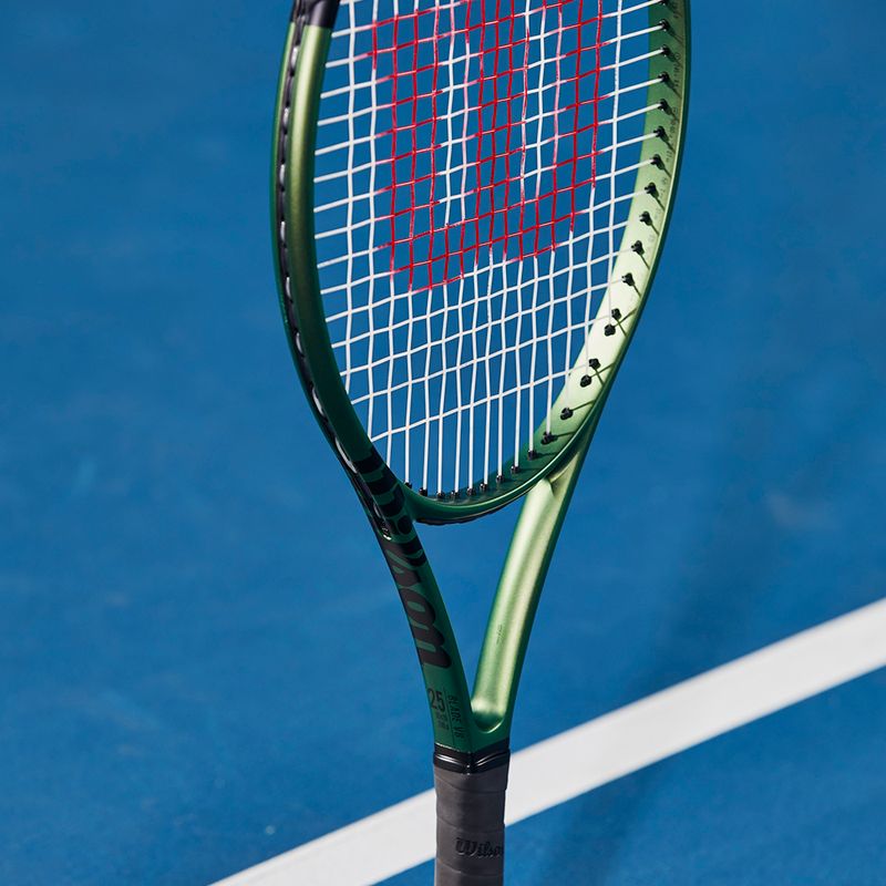 Dětská tenisová raketa Wilson Blade 25 V8.0 černo-zelená WR079310U 8