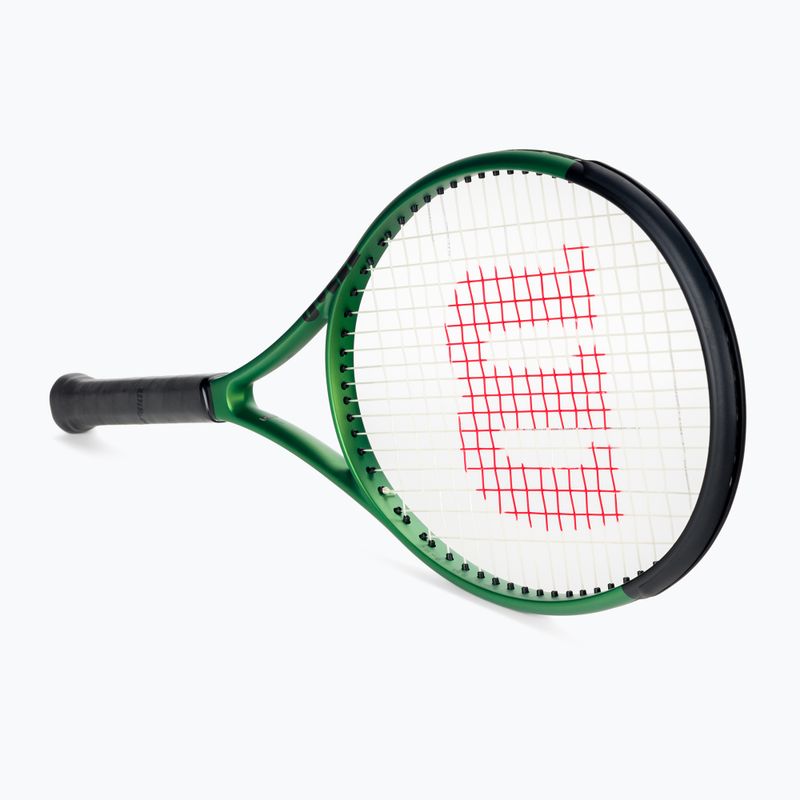 Dětská tenisová raketa Wilson Blade 26 V8.0 černo-zelená WR079210U 2