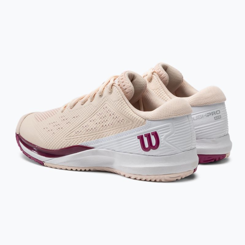 Dámská tenisová obuv Wilson Rush Pro Ace light pink WRS328730 3
