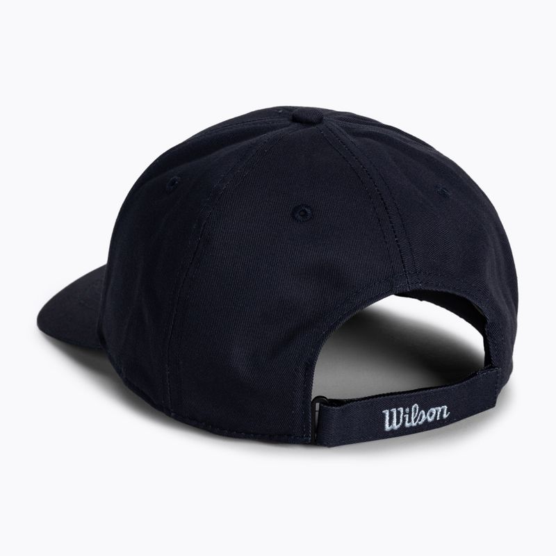 Pánská kšiltovka Wilson Script Twill Hat navy blue WRA788607 3