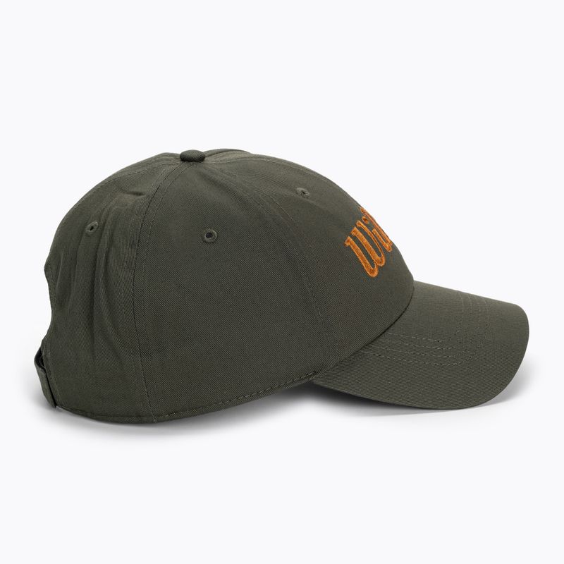 Pánská kšiltovka Wilson Script Twill Hat green WRA788608 2