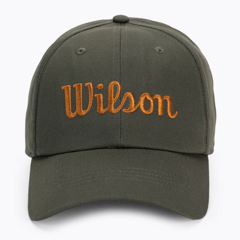 Pánská kšiltovka Wilson Script Twill Hat green WRA788608 4