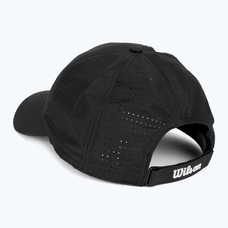 Pánská tenisová čepice Wilson Ultralight Tennis Cap II černá WRA815202 3