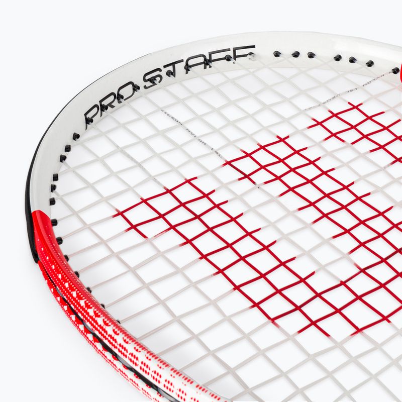 Tenisová raketa Wilson Pro Staff Precision Team 103 červeno-bílá WR080510U 6