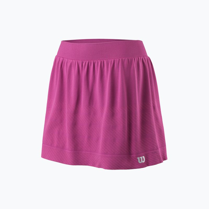 Tenisová sukně Wilson PWR SMLS 12.5 II růžová WRA810801