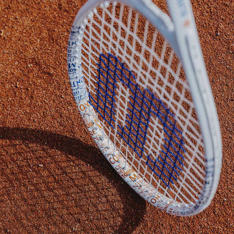 Dětská tenisová sada Wilson Roland Garros Elite 25 oranžovo-bílá WR086810F 16