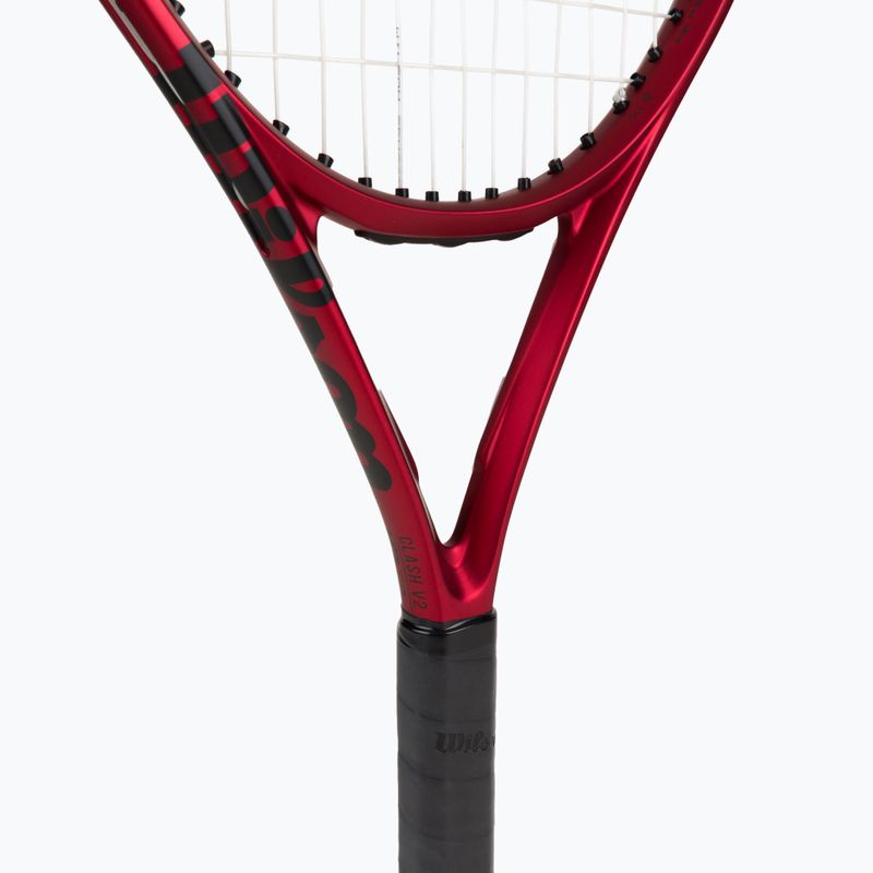 Dětská tenisová raketa Wilson Clash 25 V2.0 červená WR074710U 4