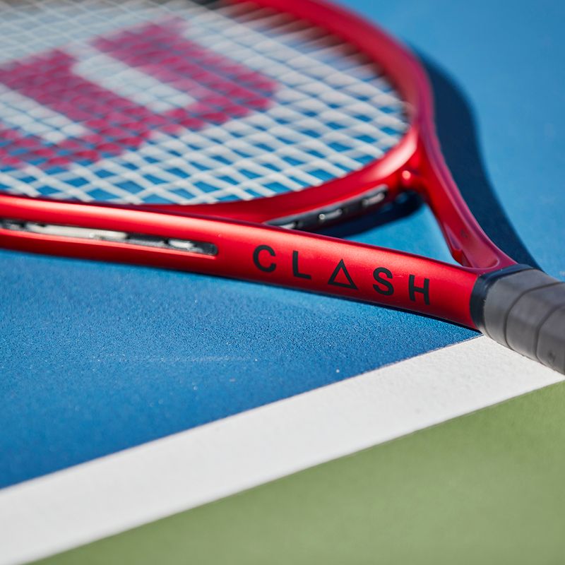 Dětská tenisová raketa Wilson Clash 25 V2.0 červená WR074710U 9