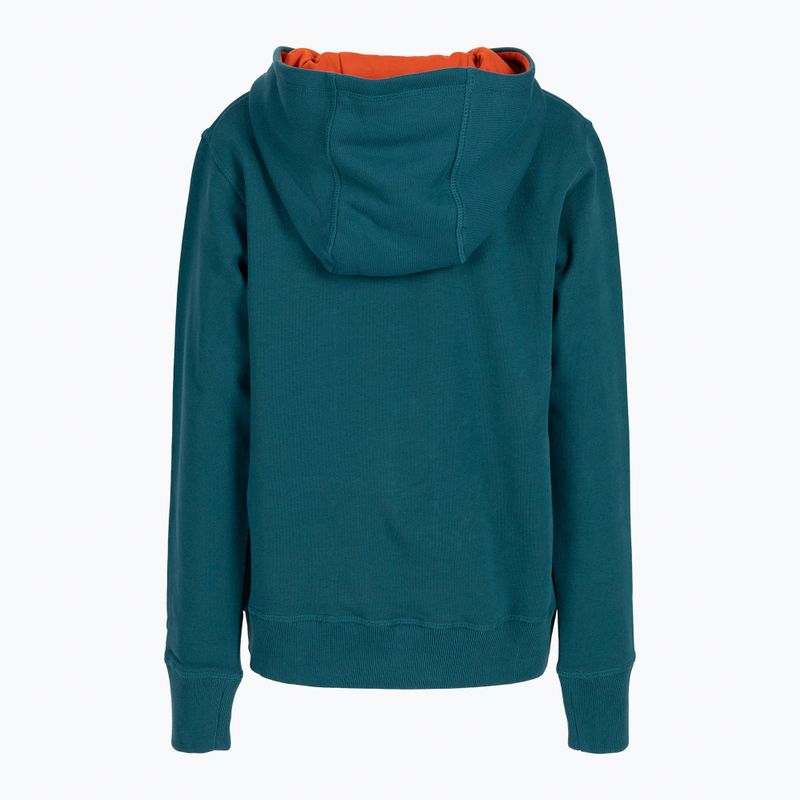 Dětská mikina Wilson Tennis Script Cotton PO Hoody modrá WRA769219 2