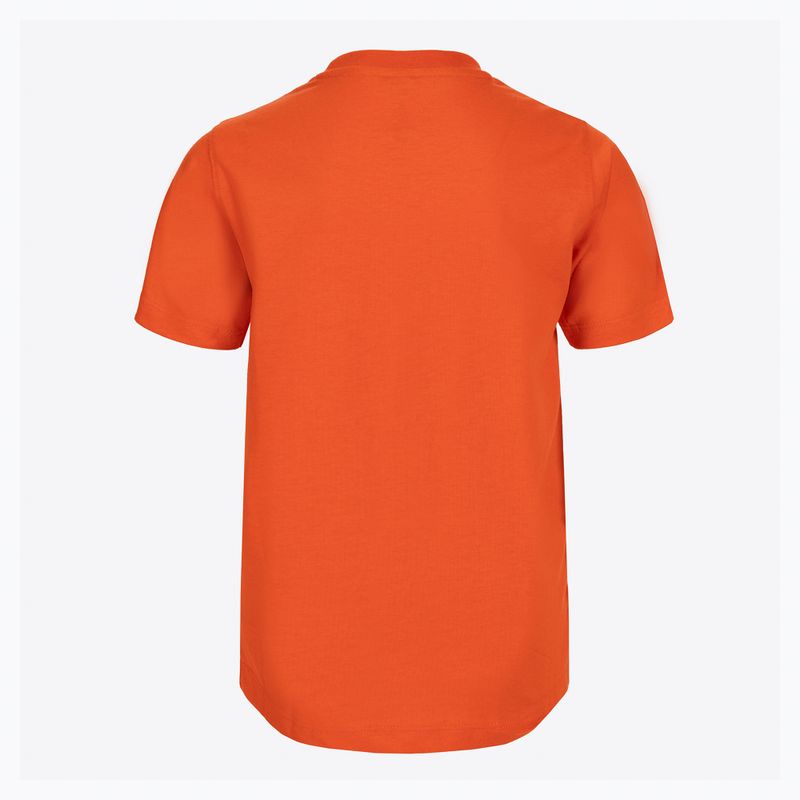 Dětské tenisové tričko Wilson Emoti-Fun Tech Tee oranžové WRA807403 2