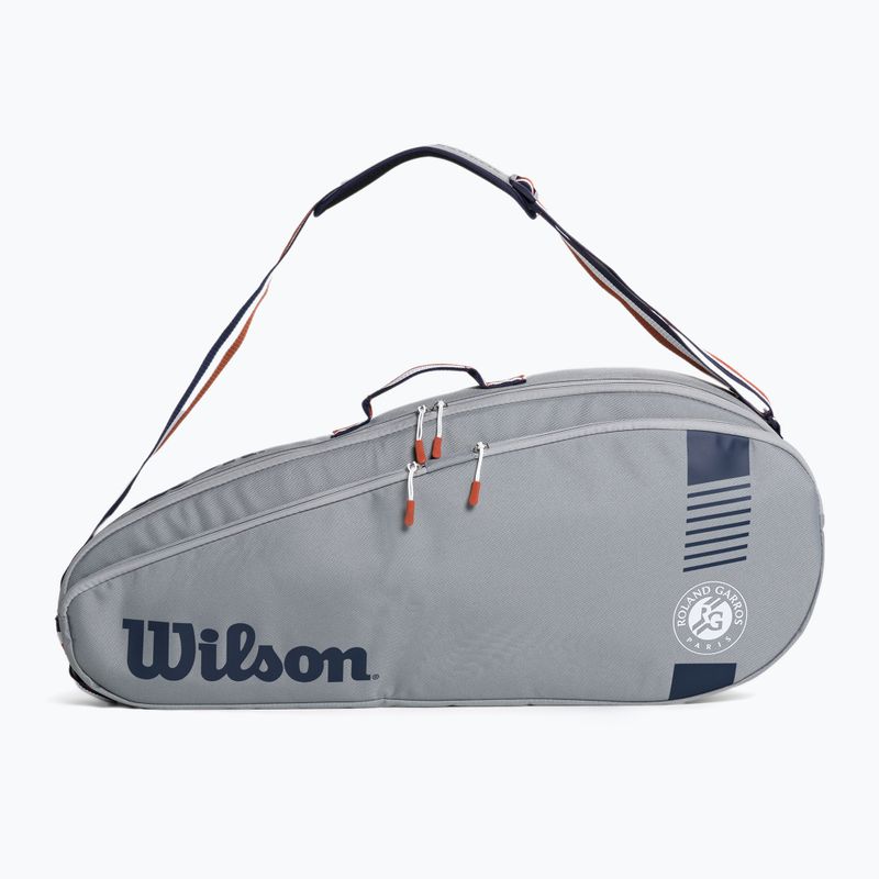 Wilson Team Tennis Bag 3 Pack Rolland Garros grey WR8019201001