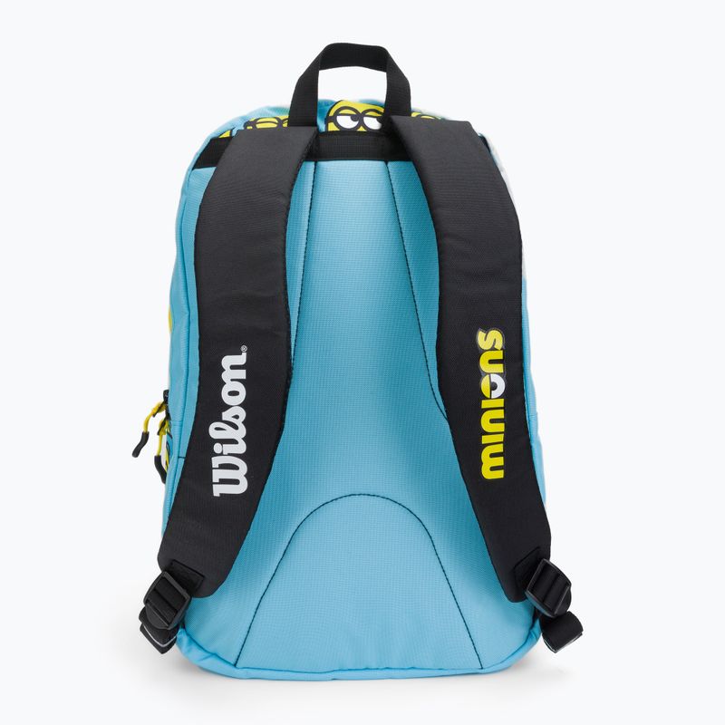 Tenisový batoh Wilson Minions 2.0 Team modrá/žlutá WR8020401001 3