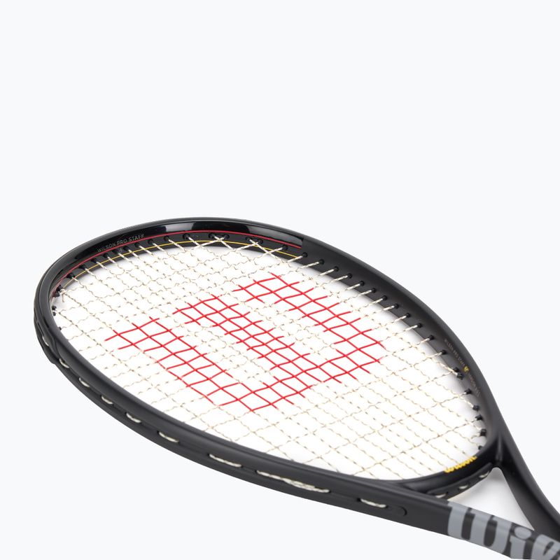 Squashová raketa Wilson Pro Staff CV black/yellow/red 5