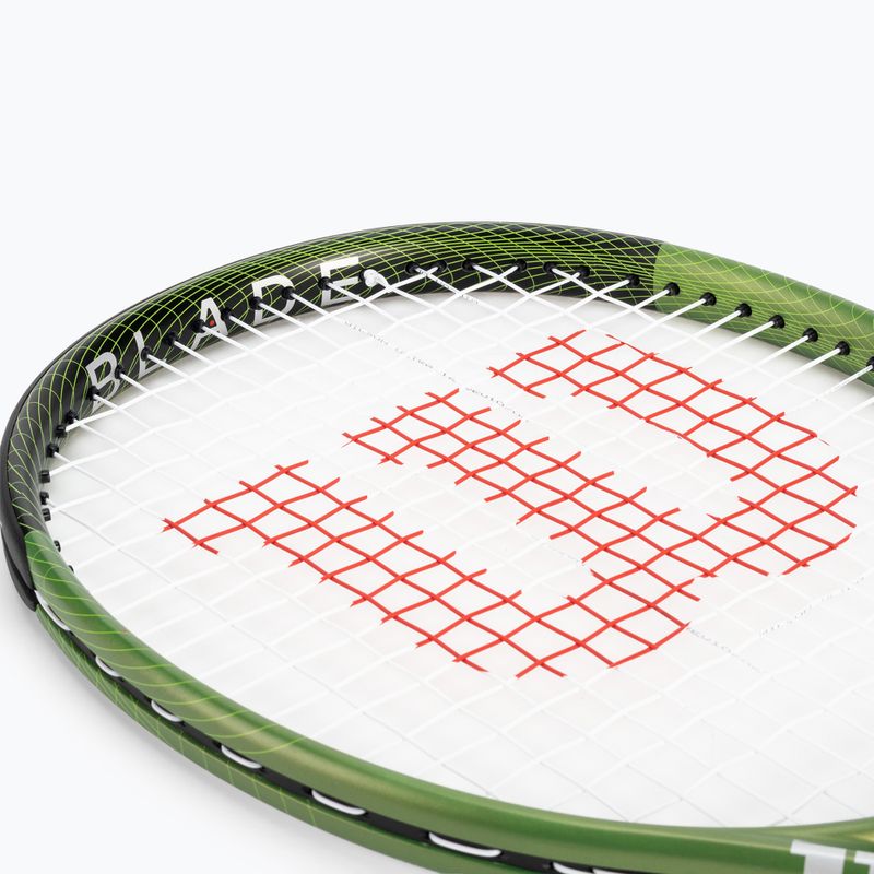 Tenisová raketa Wilson Blade Feel 100 zelená WR117410 5