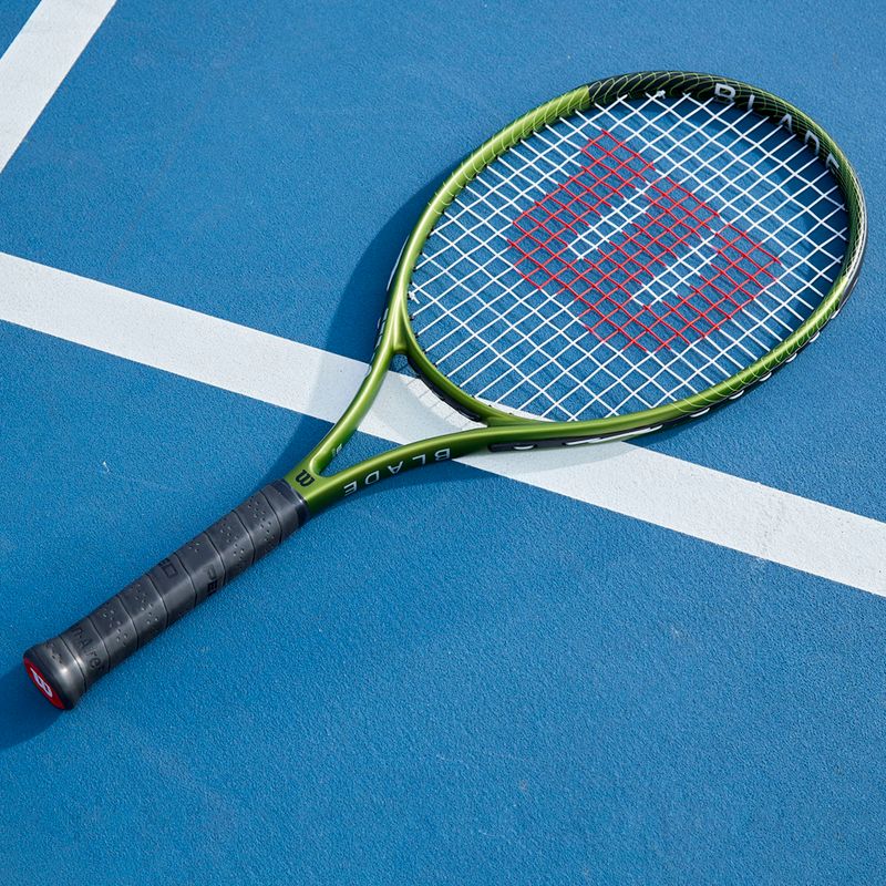 Tenisová raketa Wilson Blade Feel 100 zelená WR117410 7