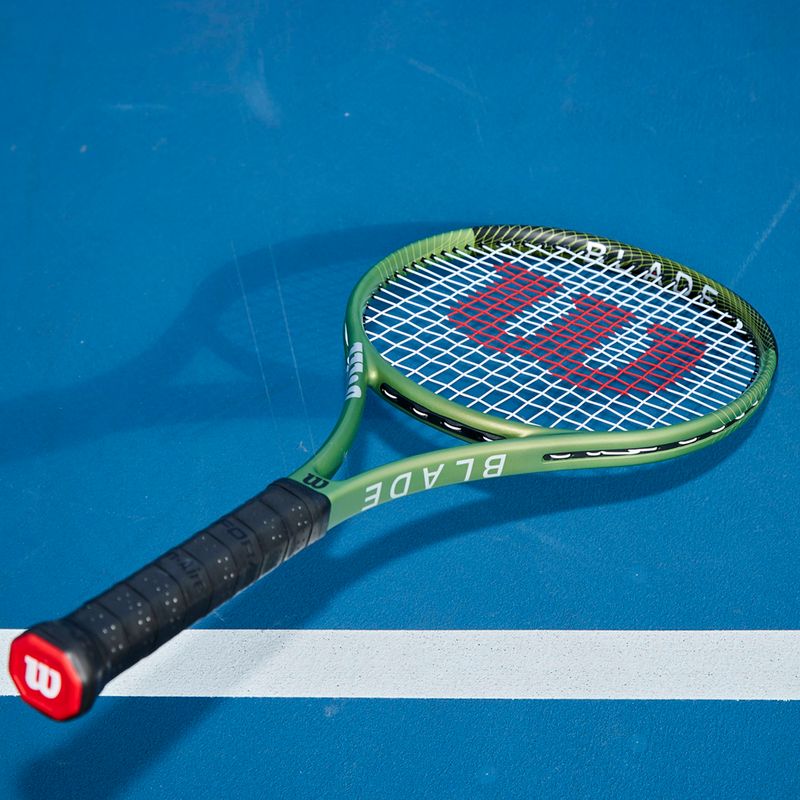 Tenisová raketa Wilson Blade Feel 100 zelená WR117410 8