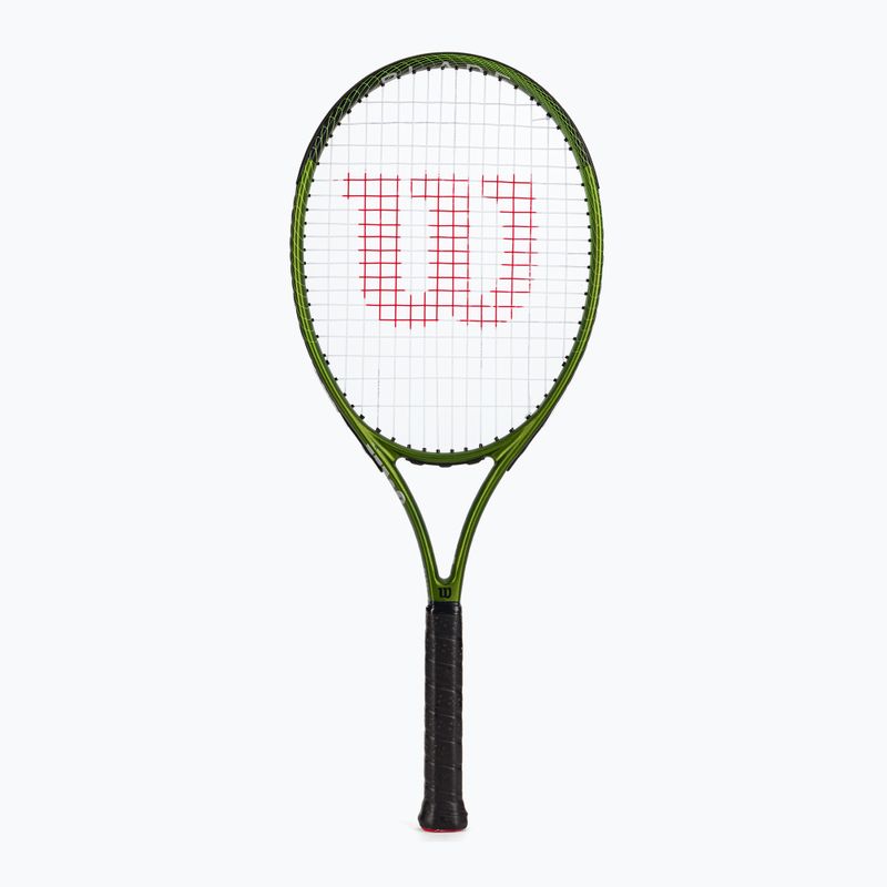 Dětská tenisová raketa Wilson Blade Feel Comp 26 zelená WR125210U