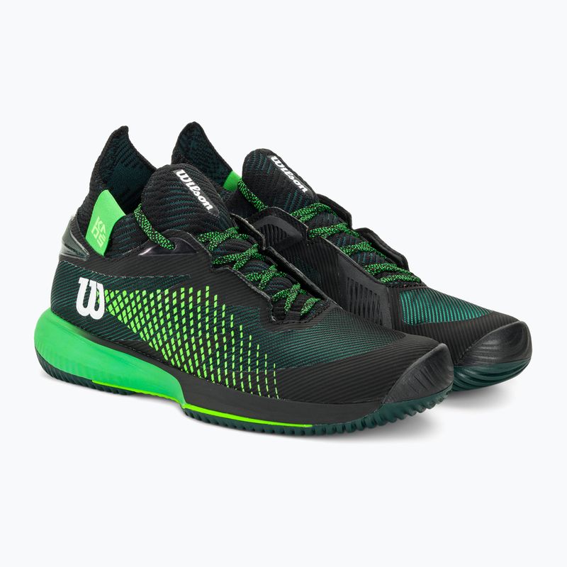 Pánské  tenisové boty  Wilson Kaos Rapide STF black/green 4